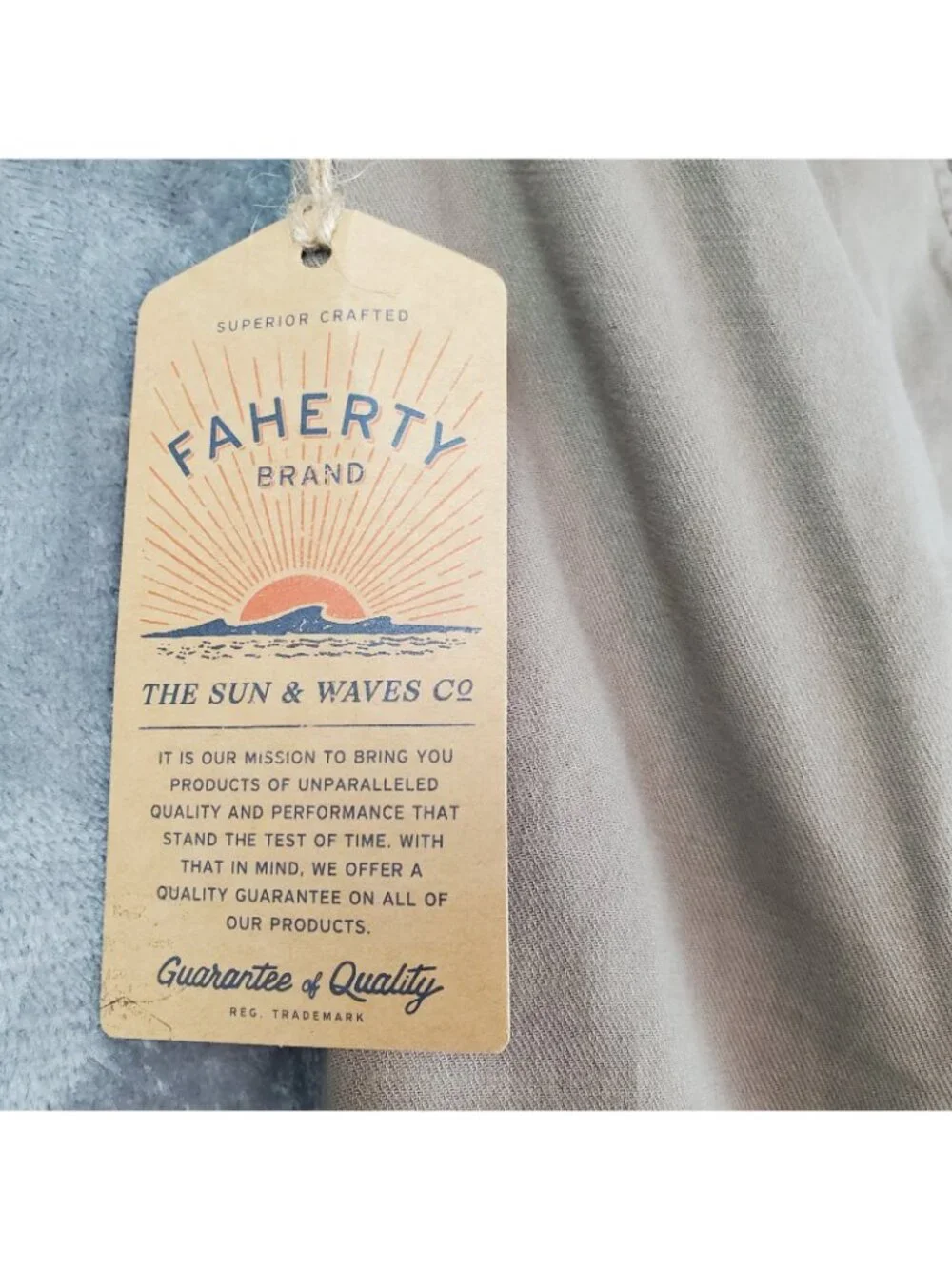 Faherty Essential Drawstring Shorts 6.5
